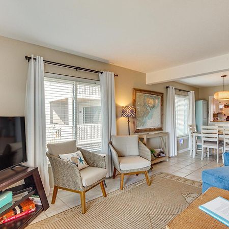 Harbor Island Condo With Deck - Steps To Beach! Oceanmarsh Subdivision Luaran gambar